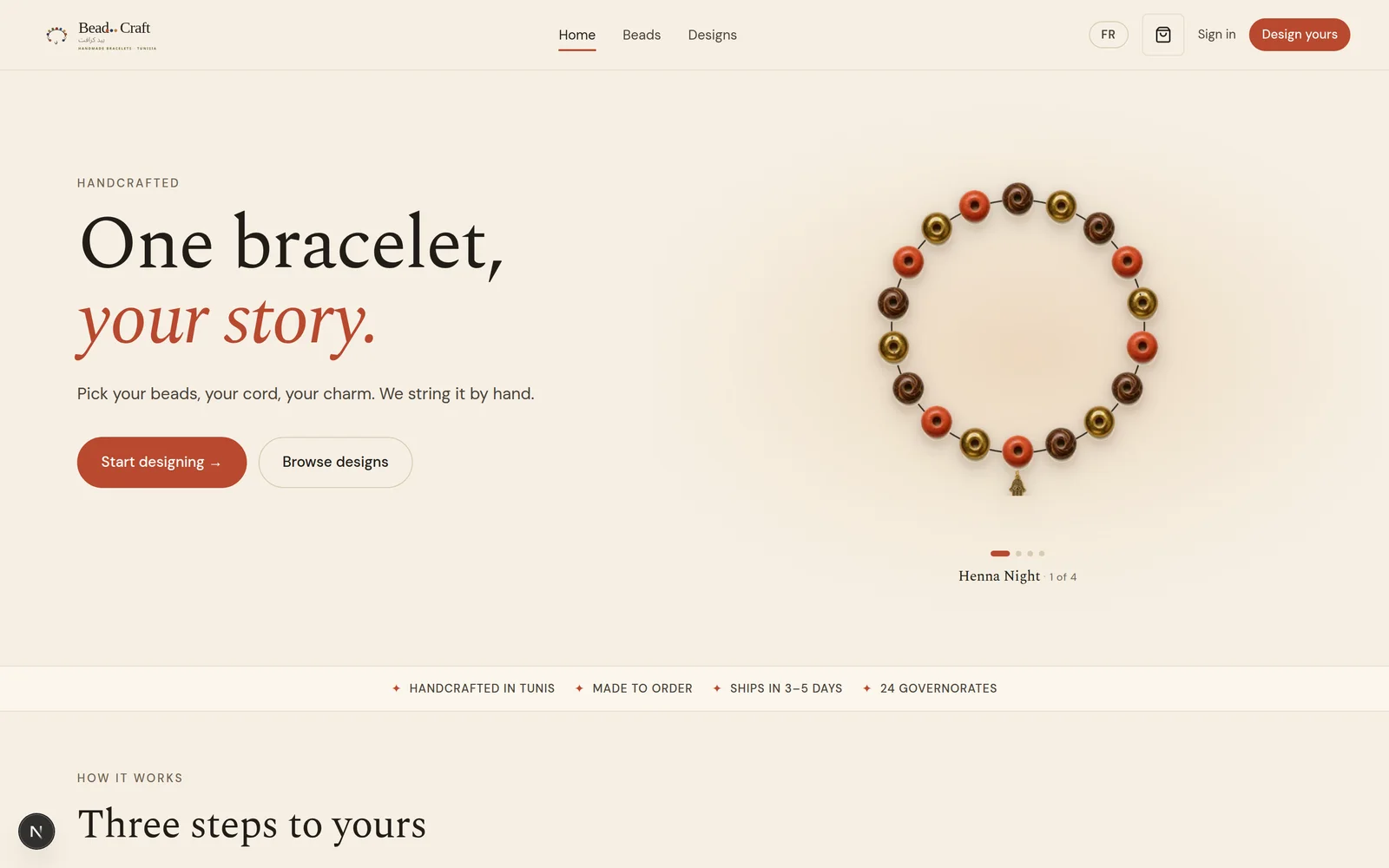 BeadCraft Studio storefront